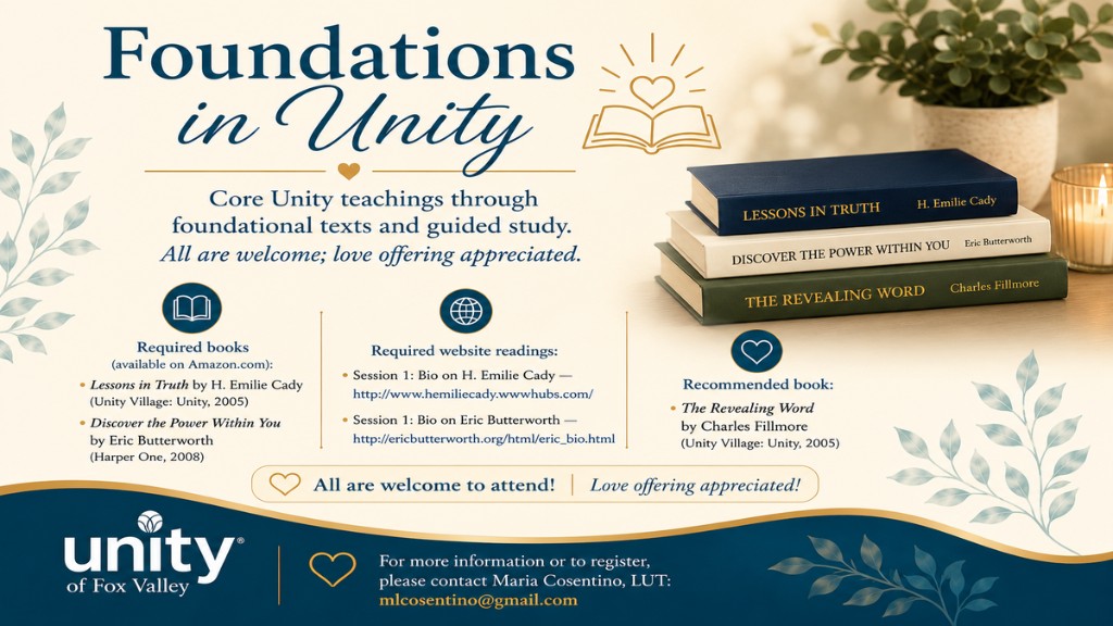 Foundations in Unity — core Unity teachings through foundational texts and guided study