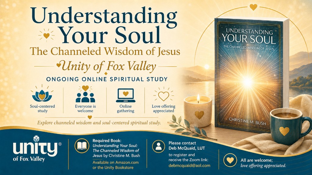 Understanding Your Soul — ongoing online spiritual study, The Channeled Wisdom of Jesus