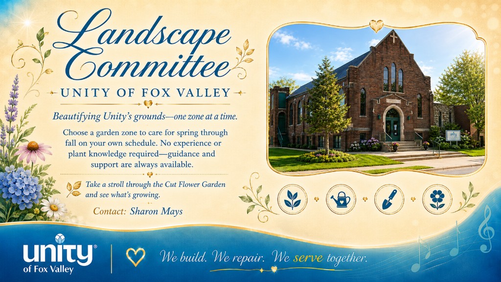 Landscape Committee — beautifying Unity's grounds one zone at a time