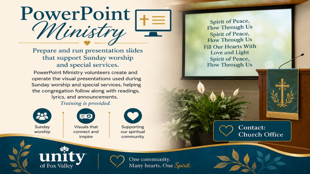 PowerPoint Ministry — visuals that connect and inspire during Sunday worship
