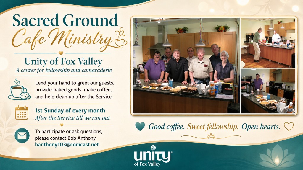 Sacred Ground Cafe Ministry — good coffee, sweet fellowship, open hearts